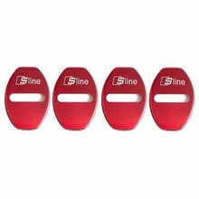 Load image into Gallery viewer, 4pcs Audi Sline Logo Door Lock Cover for A3 A4L Q2L ect