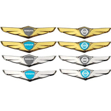 Load image into Gallery viewer, Nissan Logo Wings Decal Emblem Sticker