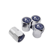 Load image into Gallery viewer, 4pcs Subaru Logo Tire Valve Caps