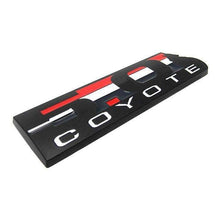 Load image into Gallery viewer, Black 5.0 COYOTE Badge for Ford Mustang