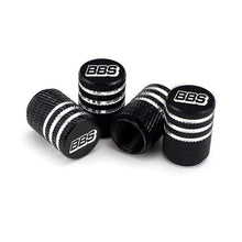 Load image into Gallery viewer, 4pcs BBS Logo Tire Valve Caps