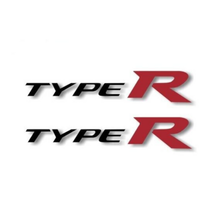 Load image into Gallery viewer, 2pcs Honda Civic Type R Decals Stickers