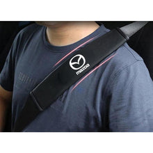 Load image into Gallery viewer, 2pcs Mazda Logo Seat Belt Pads