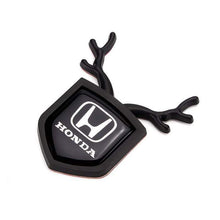 Load image into Gallery viewer, 2pcs Honda Logo Shield Antler Emblems