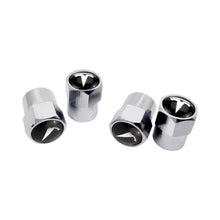 Load image into Gallery viewer, 4pcs Tesla Logo Tire Valve Caps
