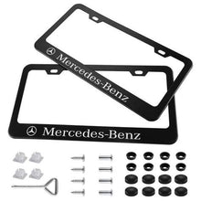 Load image into Gallery viewer, 1 Pair Mercedes Benz License Plate Frames