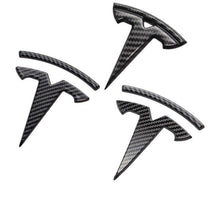 Load image into Gallery viewer, 3pcs/Set Tesla Model Y Emblem Stickers
