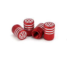 Load image into Gallery viewer, 4Pcs VW Volkswagen Tire Valve Caps