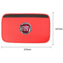 Load image into Gallery viewer, 2pcs FIAT Logo Seat Belt Pads