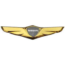 Load image into Gallery viewer, Nissan Logo Wings Decal Emblem Sticker