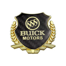 Load image into Gallery viewer, Buick Motors Carbon Shield Logo Emblem