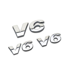 Load image into Gallery viewer, Small V6 Metal Emblem for Volkswagen