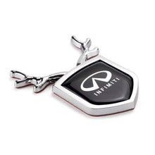 Load image into Gallery viewer, 2pcs Infiniti Logo Shield Antler Emblems