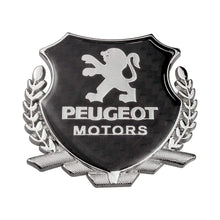 Load image into Gallery viewer, Peugeot Logo Shield Emblem Sticker