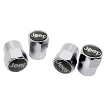 Load image into Gallery viewer, Jeep Logo Tire Valve Caps