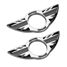 Load image into Gallery viewer, Mini Cooper Emblem Door Lock Knobs Stickers