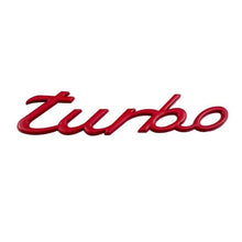 Load image into Gallery viewer, Turbo Emblem Sticker for Porsche