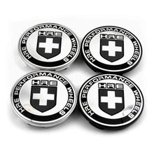 Load image into Gallery viewer, 4pcs 68mm HRE Performance Wheel Center Caps