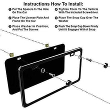 Load image into Gallery viewer, 2pcs Ford License Plate Frames with Screw Caps