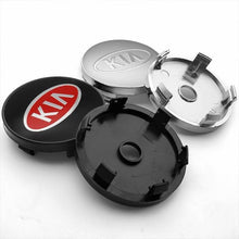 Load image into Gallery viewer, 4pcs 60mm Kia Logo Wheel Center Caps
