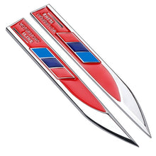 Load image into Gallery viewer, 2pcs Bmw M Performance Fender Side Emblems
