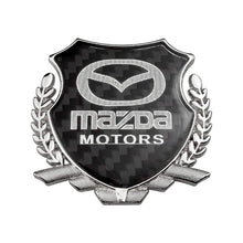 Load image into Gallery viewer, Mazda Motors Carbon Shield Logo Emblem