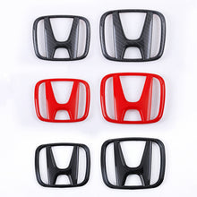 Load image into Gallery viewer, Logo For Honda 10th Civic 2016-2020 ABS Steering Wheel Front Emblem Rear Tailgate Badge Decal Creative Modfication