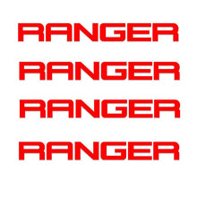 Load image into Gallery viewer, 4pcs Ford Ranger Rim Vinyl Decals