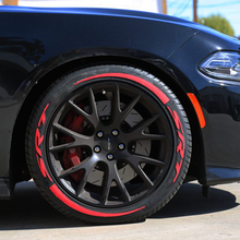 Load image into Gallery viewer, 8pcs SRT Wheels Rim Stickers