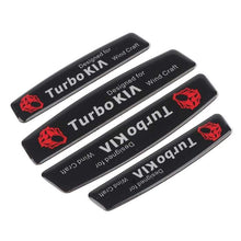 Load image into Gallery viewer, 4pcs KIA Turbo Wind Craft Door Edge Protection Stickers