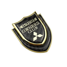 Load image into Gallery viewer, Mitsubishi Owners Club Shield Emblem Sticker