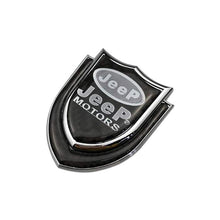 Load image into Gallery viewer, Jeep Motors Logo Shield Emblem Sticker