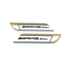 Load image into Gallery viewer, 2pcs AMG Logo Emblem Stickers Mercedes