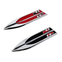Load image into Gallery viewer, 2pcs R Line Volkswagen Fender Emblem Stickers