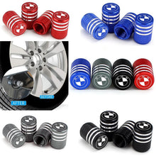 Load image into Gallery viewer, 4x BMW Tire Valve Caps Gray