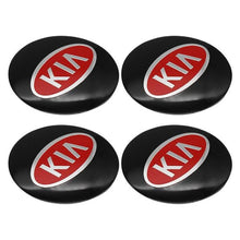 Load image into Gallery viewer, 4pcs 56mm Kia Logo Wheel Center Stickers