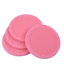 Load image into Gallery viewer, 4pcs Universal Auto Cup Holder Mats