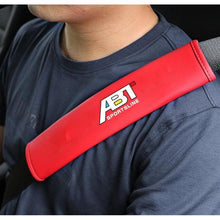 Load image into Gallery viewer, 2pcs ABT Sportsline Logo Seat Belt Pads for volkswagen