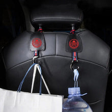 Load image into Gallery viewer, 2pcs Skull Hydra Universal Hidden Seat Back Hooks