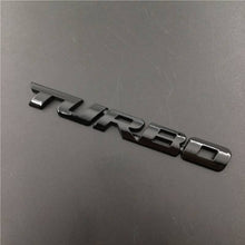 Load image into Gallery viewer, TURBO 3D Black Emblem Sticker