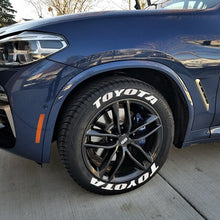 Load image into Gallery viewer, Toyota Letters Wheels Rim Stickers