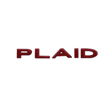 Load image into Gallery viewer, Tesla Plaid Emblem Stickers