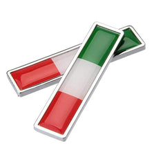 Load image into Gallery viewer, 2pcs Flag Emblem Metal Stickers