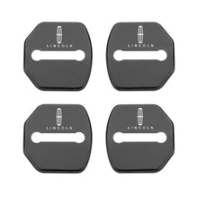 Load image into Gallery viewer, 4pcs Lincoln Logo Door Lock Cover for MKC Continental MKZ