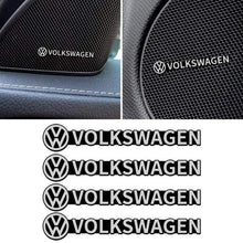 Load image into Gallery viewer, 4pcs Volkswagen Door Speaker Emblem Stickers