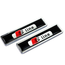 Load image into Gallery viewer, 2pcs S-Line Emblem Fender Stickers for Audi