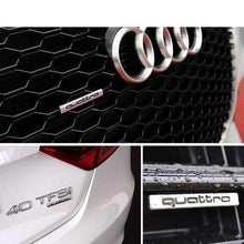 Load image into Gallery viewer, Quattro Emblem Sticker for Audi Metal