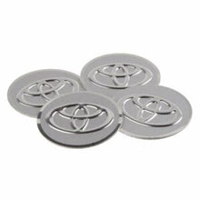 Load image into Gallery viewer, 4pcs 56.5mm Toyota Logo Wheel Hub Stickers