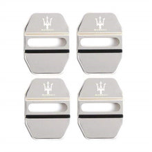 Load image into Gallery viewer, 4pcs Maserati Logo Door Lock Cover for Ghibli Levante Quattroporte