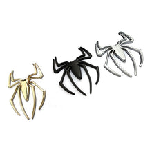 Load image into Gallery viewer, Stainless Spider Emblem Sticker